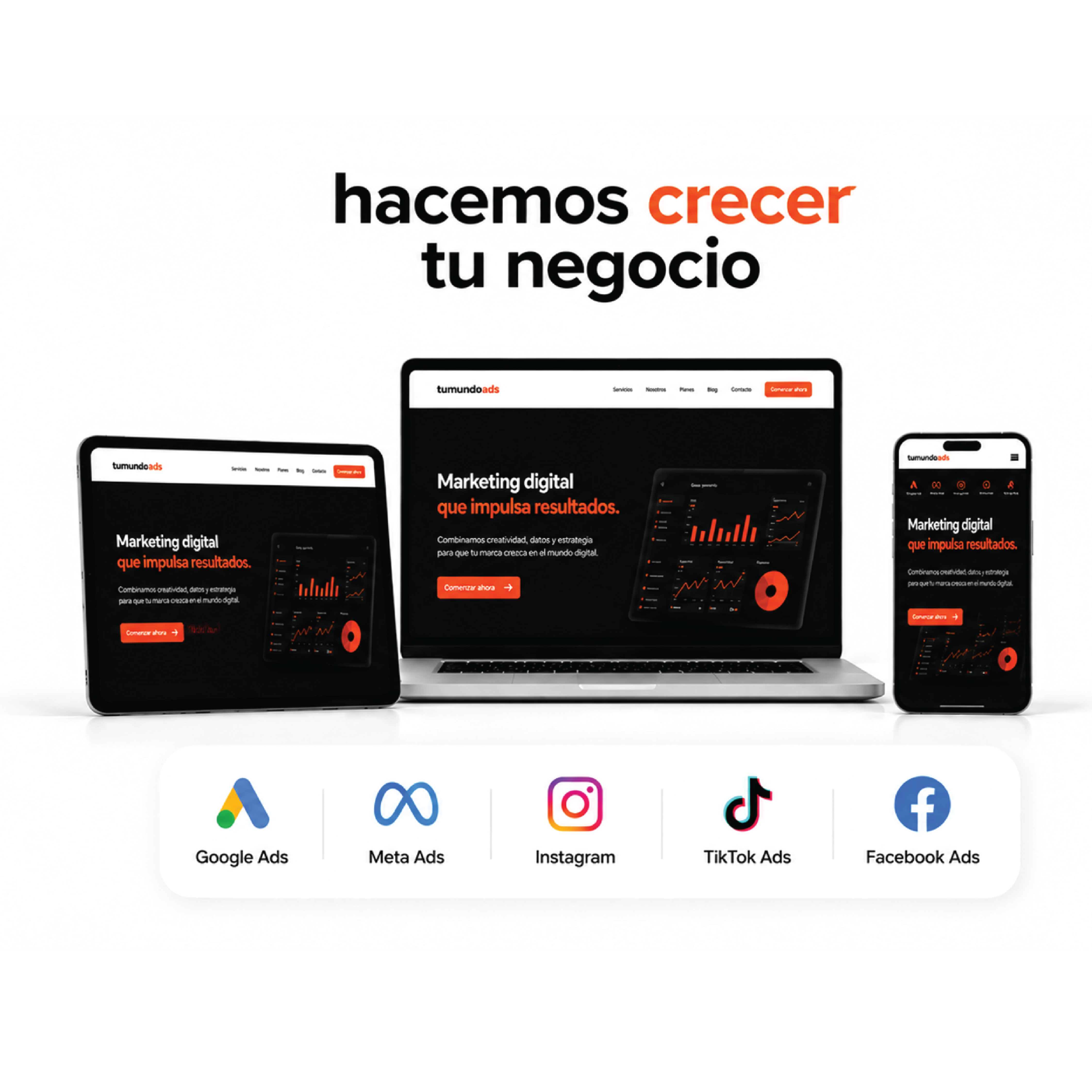 TuMundoAds - Servicios de pauta digital